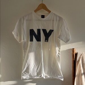 Quiksilver White Logo T-Shirt